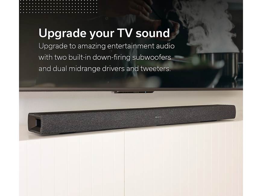 Denon DHT-S217 Powered 2.1-channel sound bar with Dolby Atmos® and