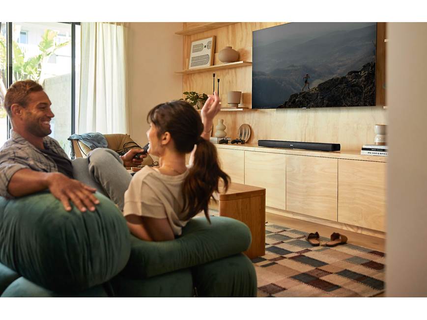 Denon DHT-S217 Powered 2.1-channel sound bar with Dolby Atmos® and