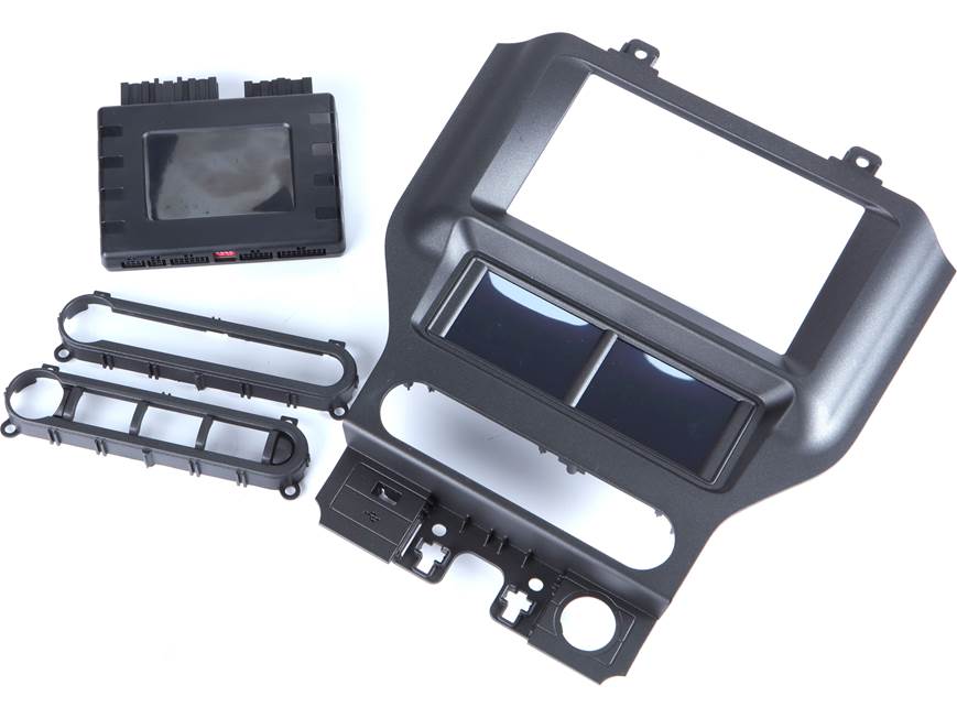 Scosche ITCFD05AB Mustang Kit (Black) Install and connect a car