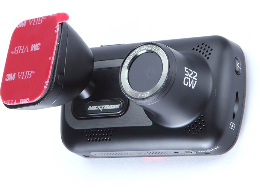 Nextbase 522GW Dash Cam Full HD 1440p, Kit Hardwire, Scheda SD 64GB U3 E Custodia Inclusi, WiFi Bluetooth GPS, Alexa Integrata, Sensore G, Risposta SOS
