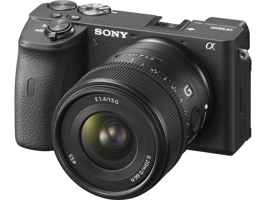 Sony SEL15F14G 15mm f/1.4 Wide-angle prime lens for APS-C sensor