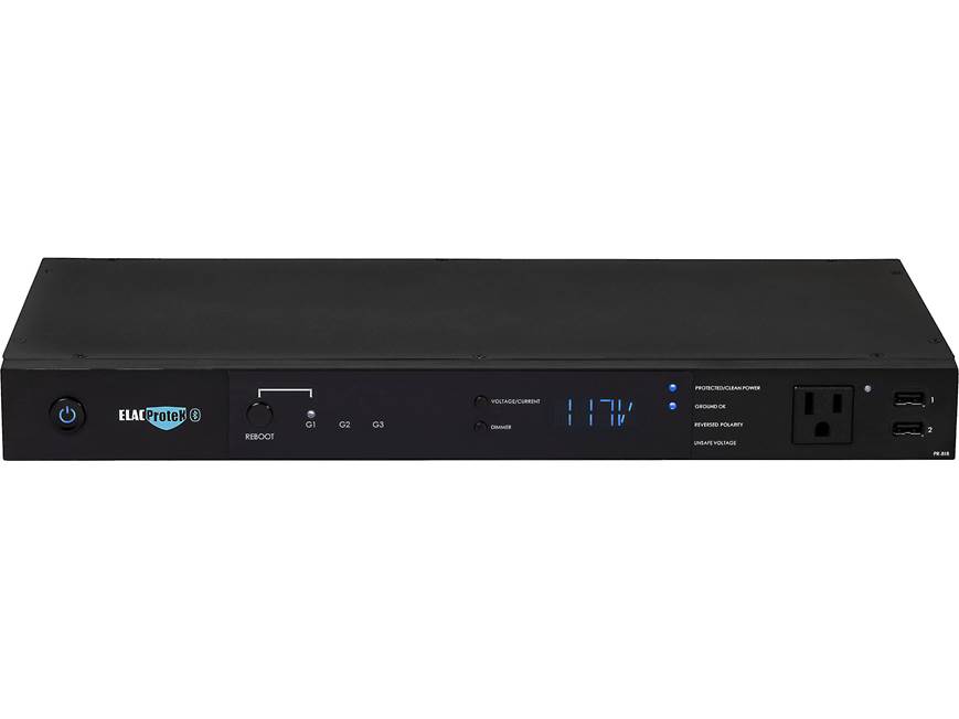 ELAC Protek PR-71S 8-outlet component surge protector/power