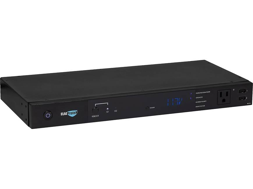 ELAC Protek PR-71S 8-outlet component surge protector/power