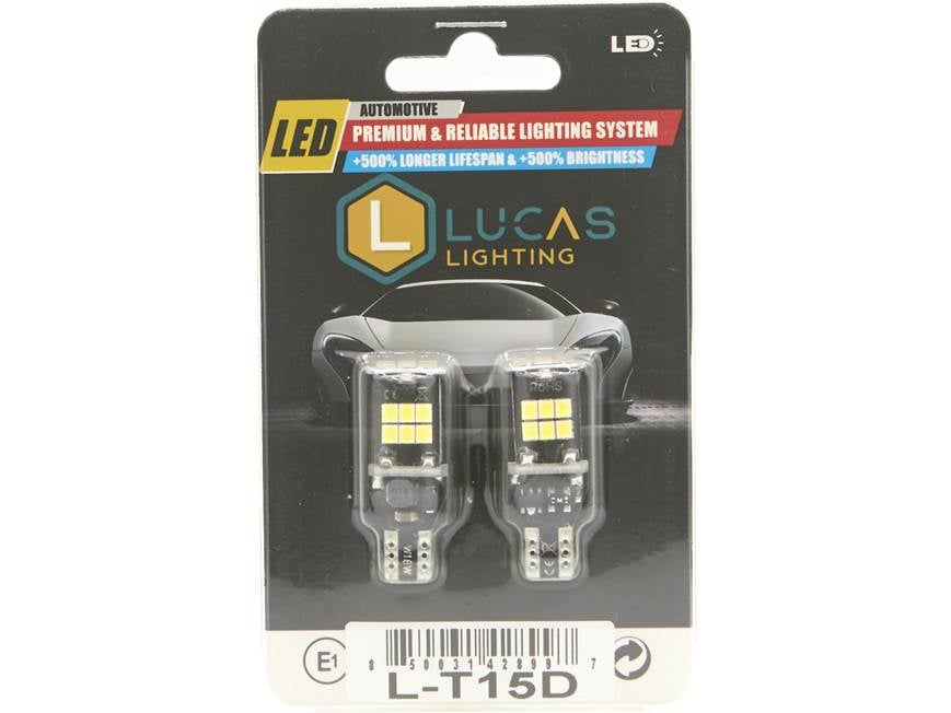 Lucas Lighting L-T15D CAN-bus LED light bulbs for vehicle