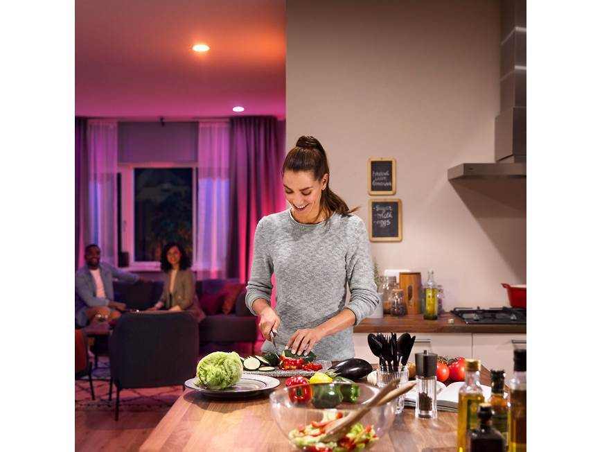 Philips Hue White and Color Ambiance A19/E26 Bulb (800 lumens) (3