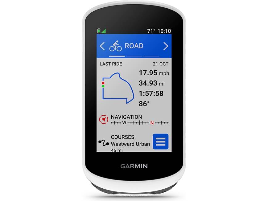 Garmin Edge Explore 2 Power Mount Bundle includes GPS cycling