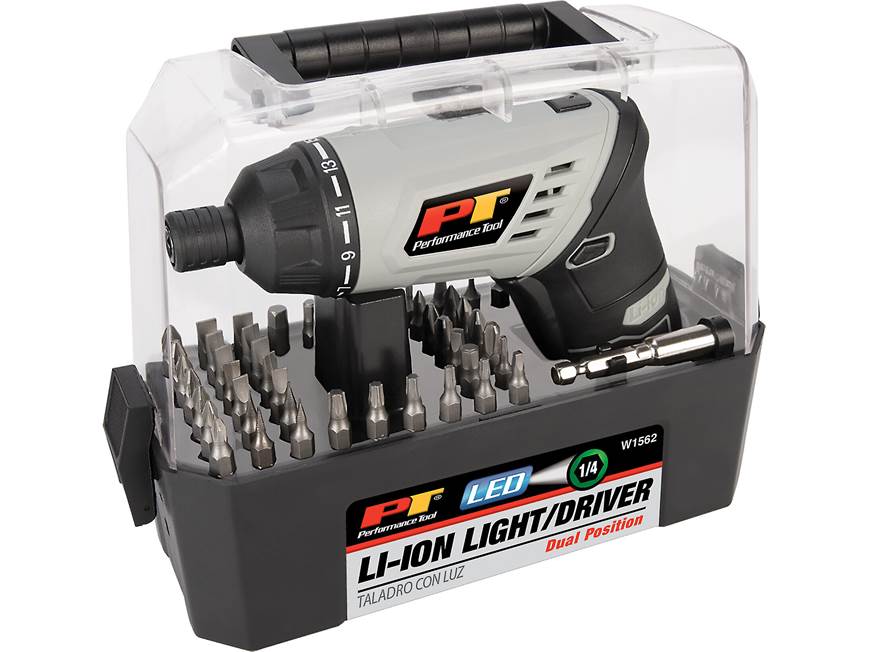 Performance Tool W1562 3.6v Li-Ion Light-Driver — cordless
