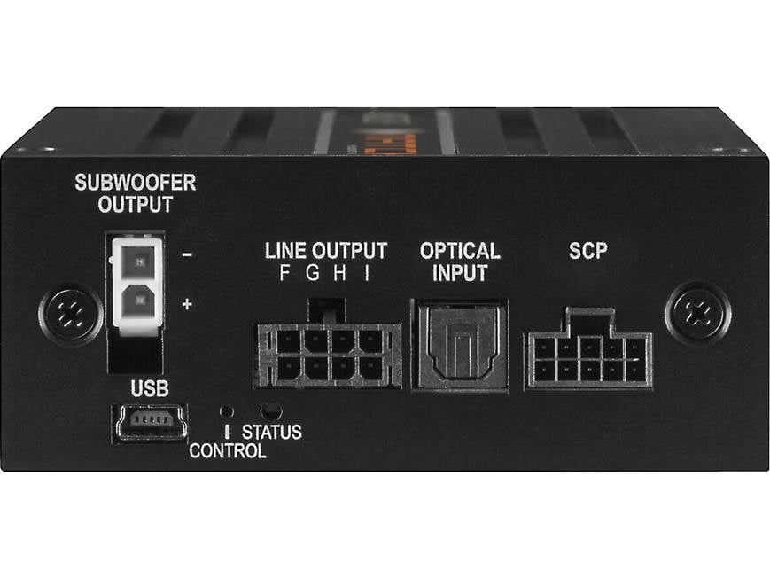 MATCH M 5.4DSP Compact 5-channel car amplifier with digital signal