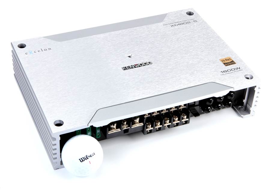 Kenwood Excelon XM802-5 5-channel powersports/marine amplifier