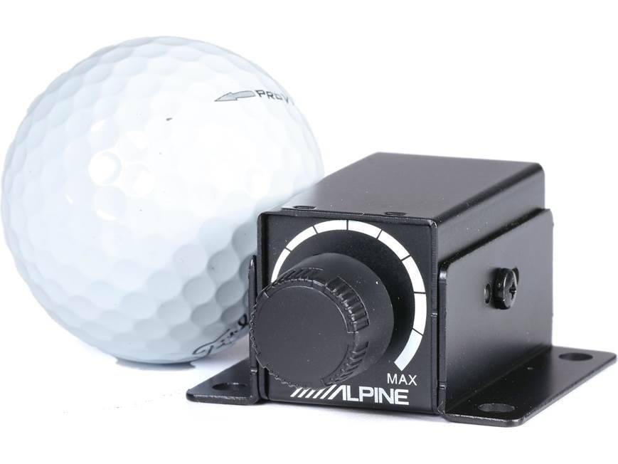Alpine RUX-KNOB.2 Remote subwoofer level control at Crutchfield