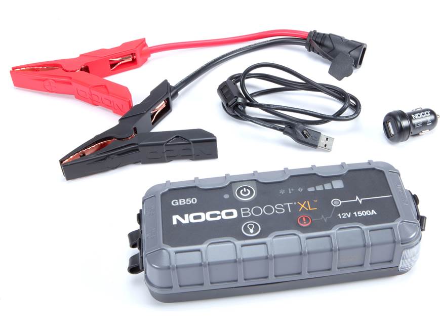 NOCO GB50 Boost XL 1500-amp jump starter and portable power bank at  Crutchfield