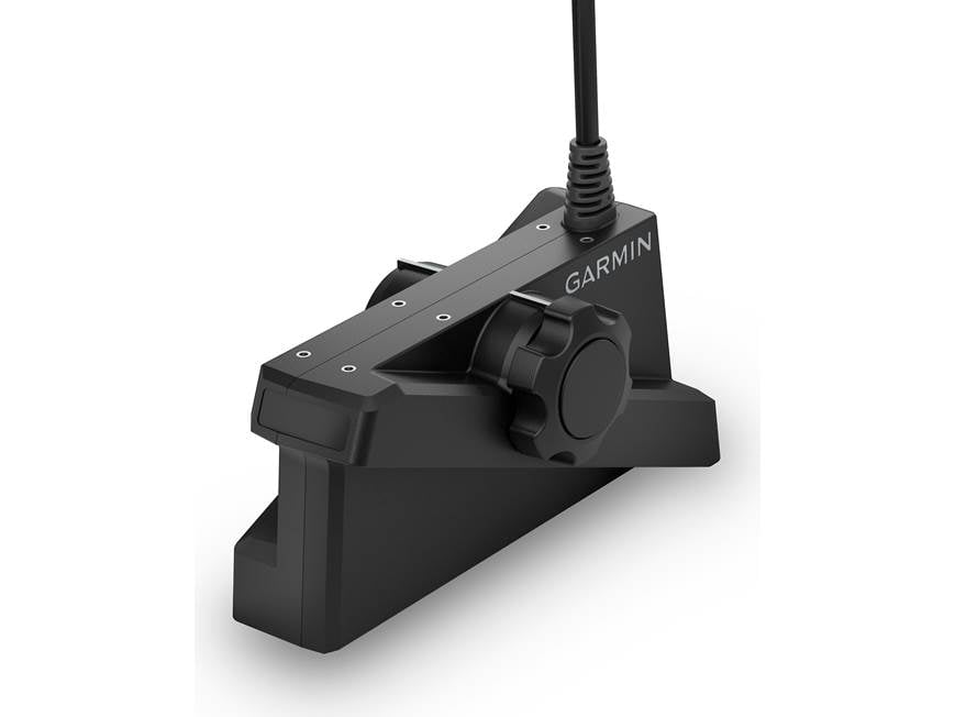 Garmin Livescope XR LVS62 Transducer with mounting hardware at