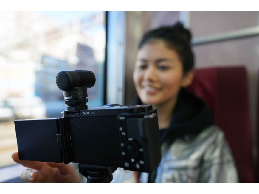 Sony ECM-G1 Vlogger shotgun microphone for select Sony cameras at