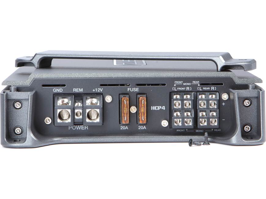 Hertz HCP 4 4-channel car amplifier — 50 watts RMS x 4 at Crutchfield