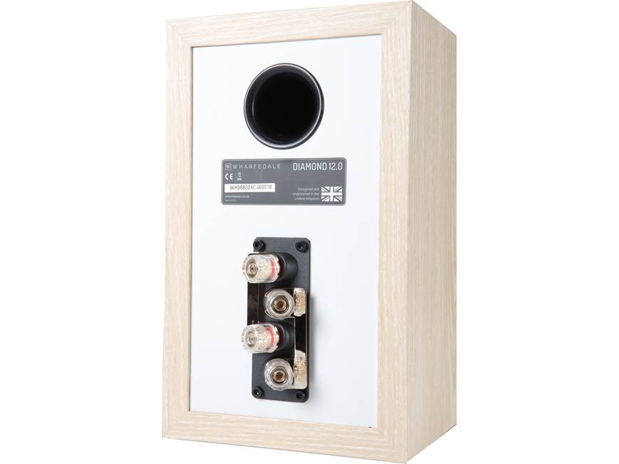 Wharfedale Diamond 12.1 (Oak) Bookshelf speakers (Oak) at Crutchfield