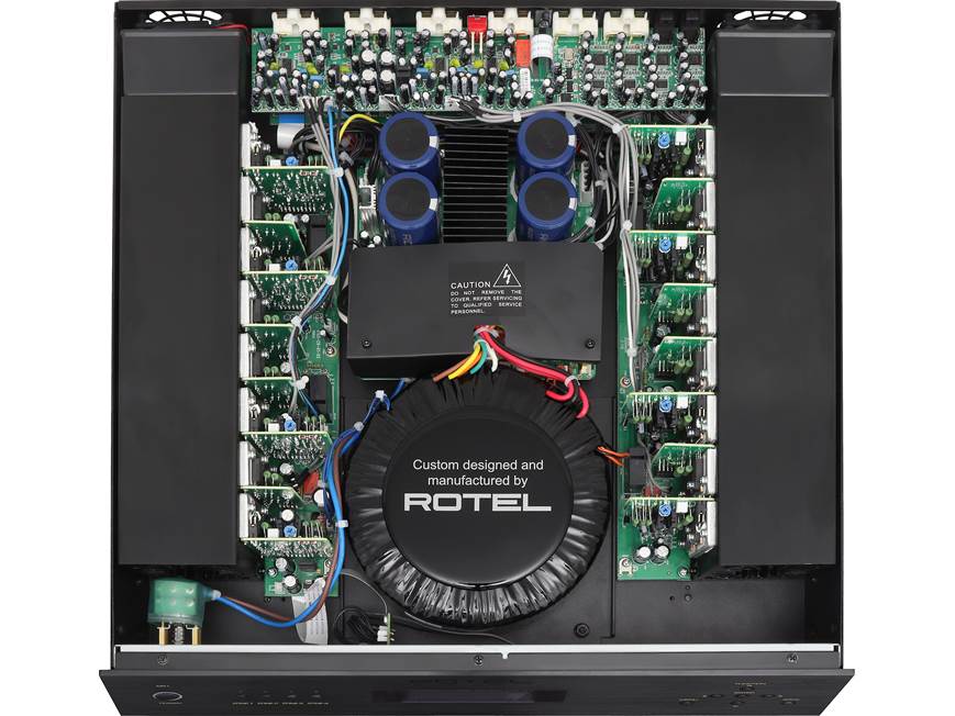 Rotel C8+ 8-channel multi-zone amplifier at Crutchfield