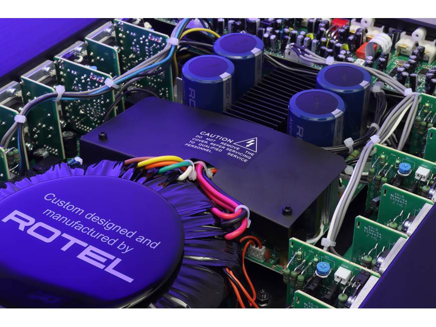 Rotel C8+ 8 Ch CI Amplifier Black C8 PLUS - Best Buy