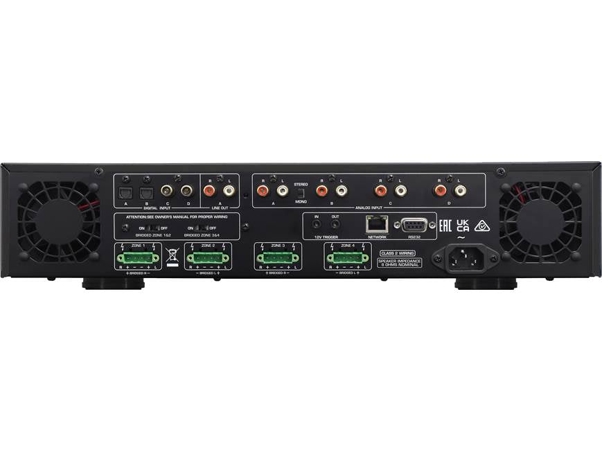 Rotel C8+ 8-channel multi-zone amplifier at Crutchfield