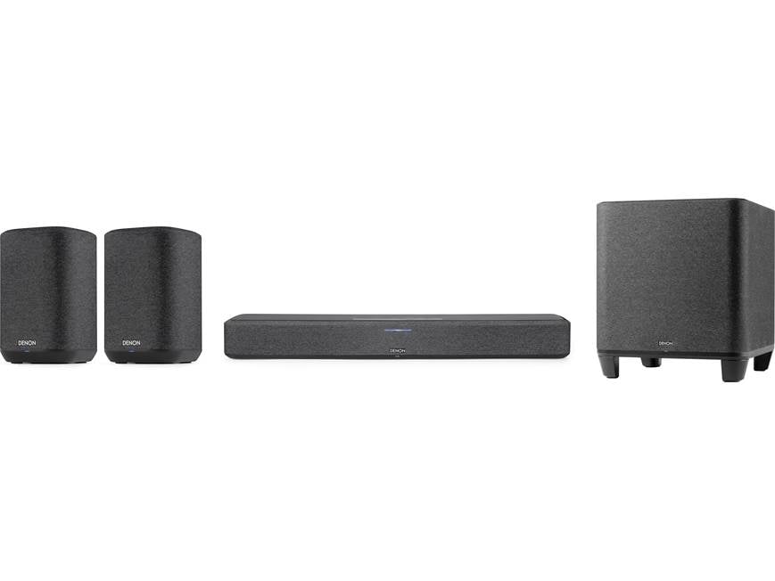 Denon Home Sound Bar 550 Surround Sound Bundle Powered 4.1-channel