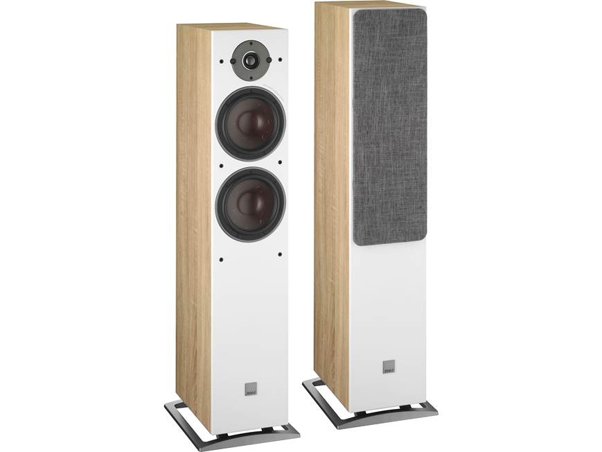 DALI Oberon 7 (Light Oak) Matched pair of floor-standing speakers