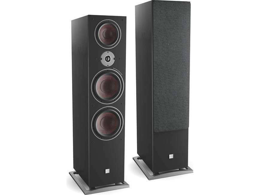 DALI Oberon 9 (Black Ash) Matched pair of floor-standing speakers