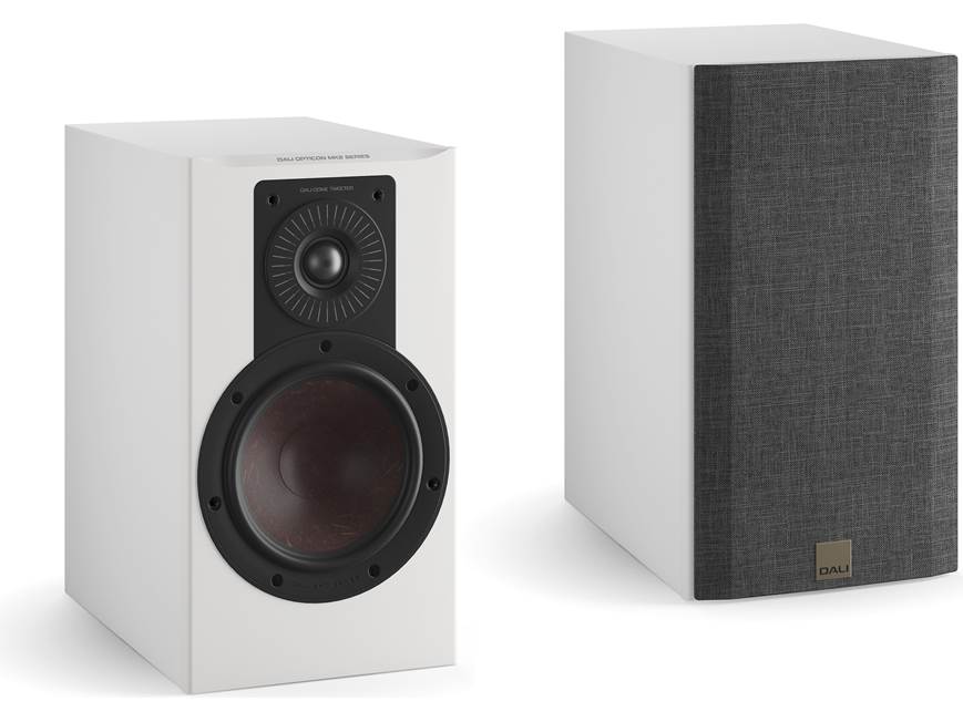Dali OPTICON 2 ダリ DALI Opticon 2 MK2 (Satin White) Matched pair of bookshelf