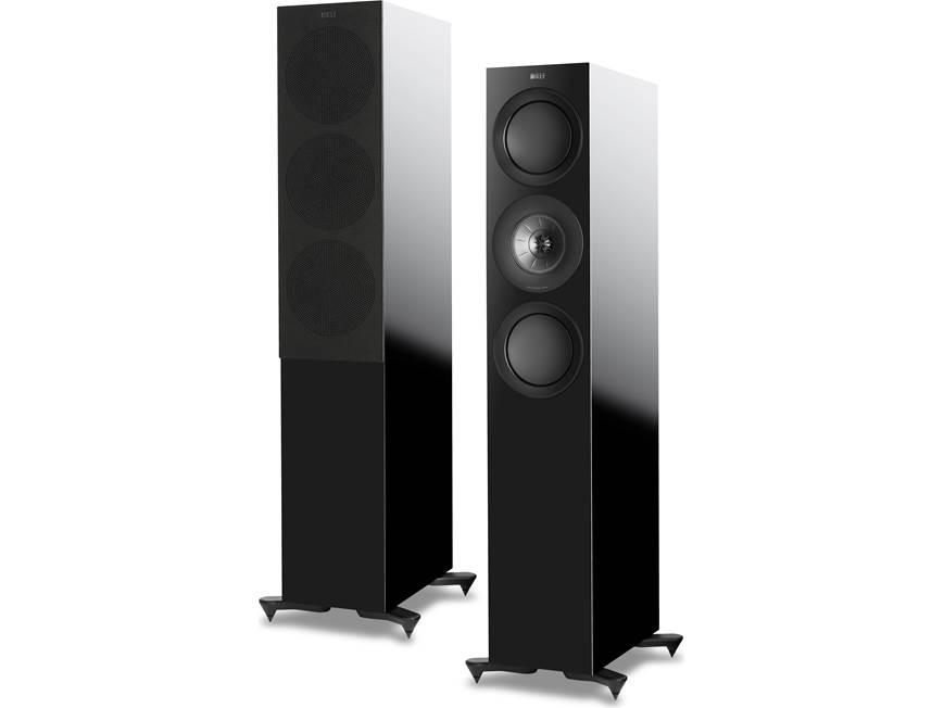 KEF R7 (Gloss Black) Matched pair of floor-standing speakers KEF R7 (Gloss Black) Matched pair of floor-standing speakers