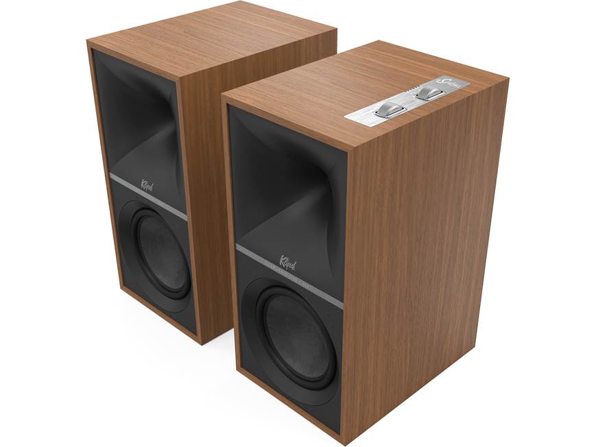Klipsch The Sevens (Walnut) Powered stereo speakers with Bluetooth