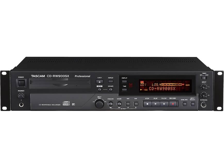 Tascam CD-RW900SX Professional CD recorder/player at Crutchfield