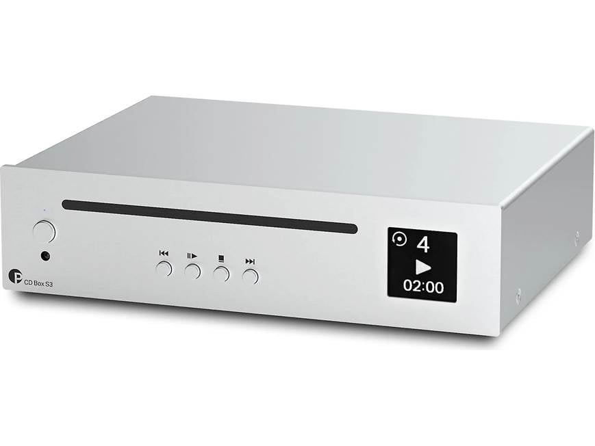 Pro-Ject CD Box S3 (Silver) CD player (Silver) at Crutchfield