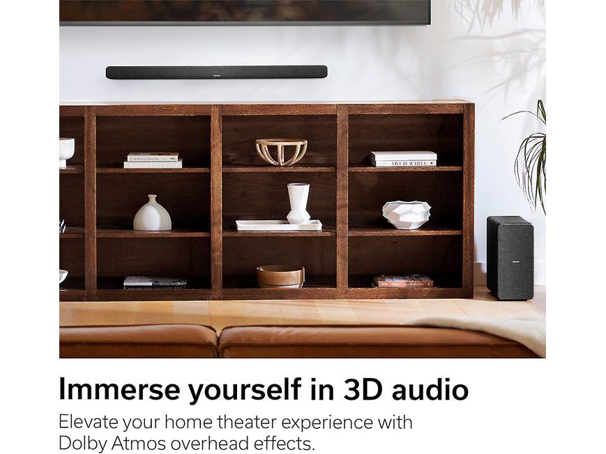 Denon DHT-S517 Powered 3.1.2 channel sound bar and wireless