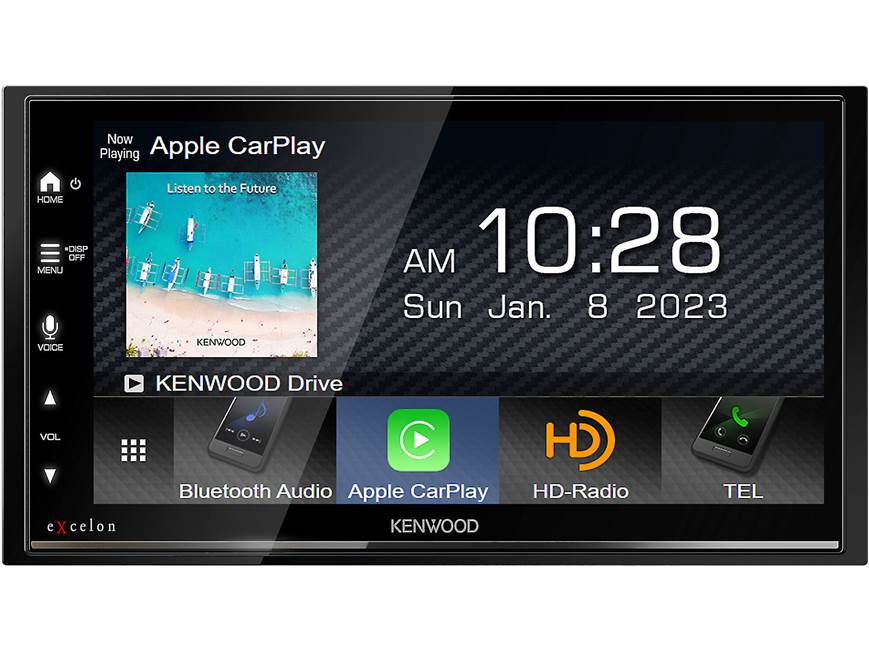 Kenwood Excelon DMX709S Digital multimedia receiver at Crutchfield