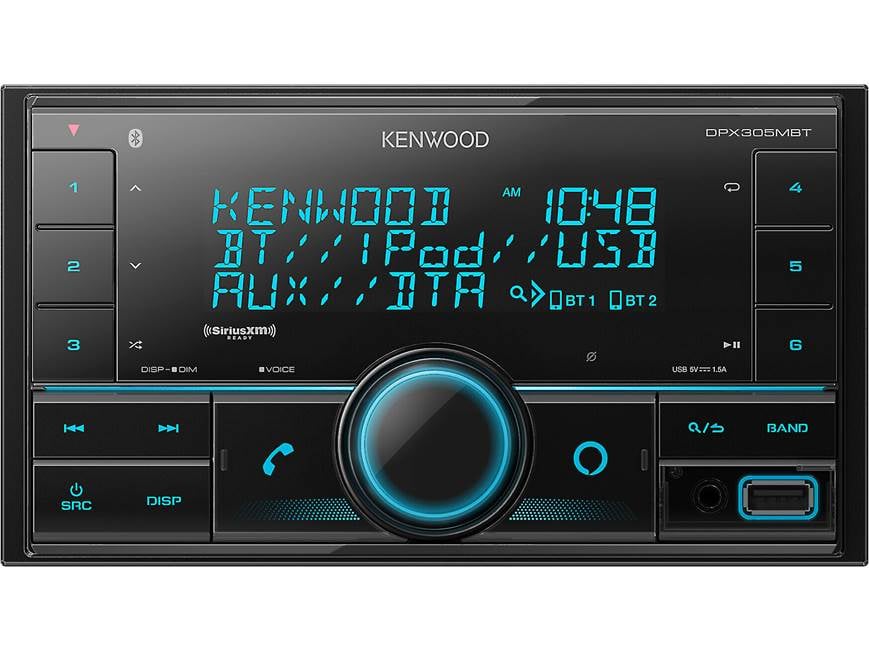 Kenwood DPX305MBT Digital media receiver at Crutchfield
