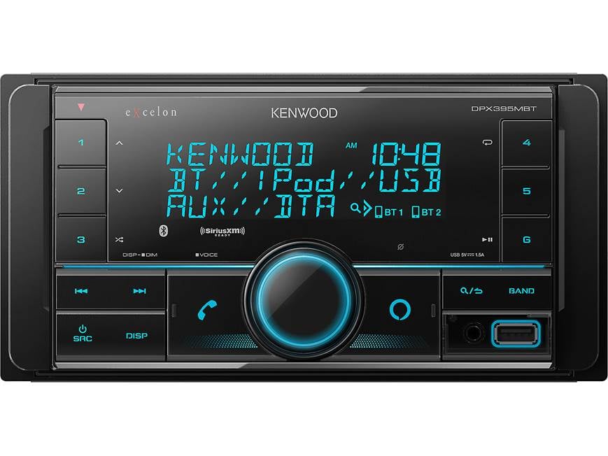 Kenwood Excelon DPX395MBT Digital media receiver at Crutchfield