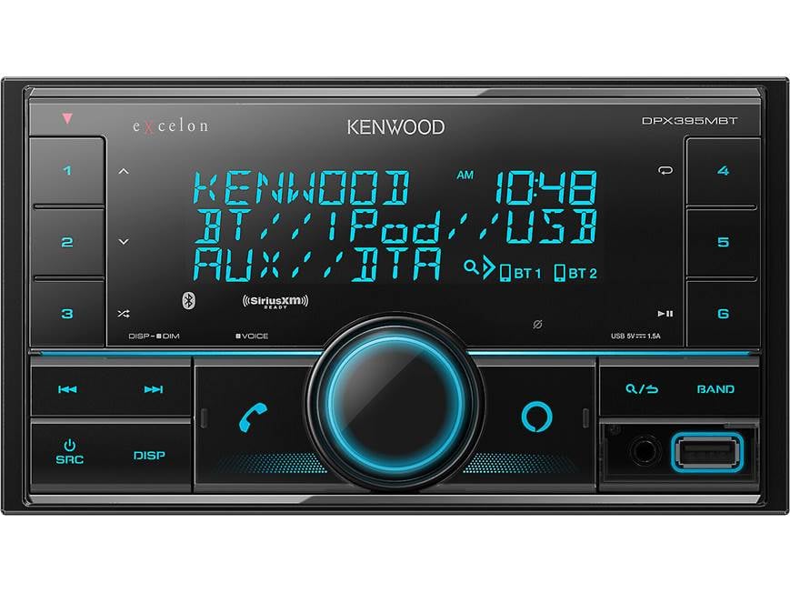 Kenwood Excelon DPX395MBT Digital media receiver at Crutchfield
