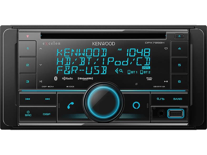 Kenwood Excelon DPX795BH CD receiver at Crutchfield