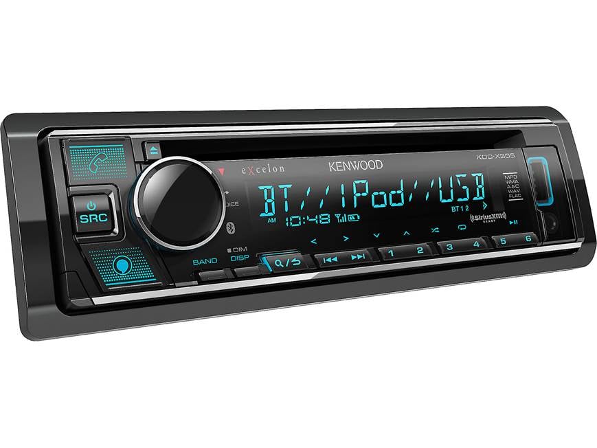 CD/MDプレイヤー(KENWOOD) Kenwood Excelon KDC-X305 CD receiver at Crutchfield