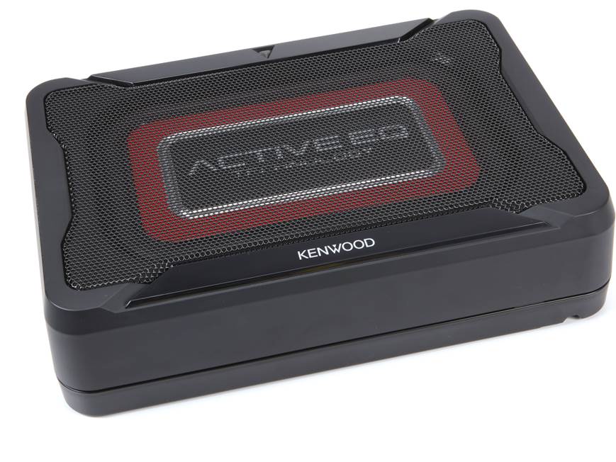 Kenwood KSC-PSW7EQ Compact powered subwoofer with 8.25