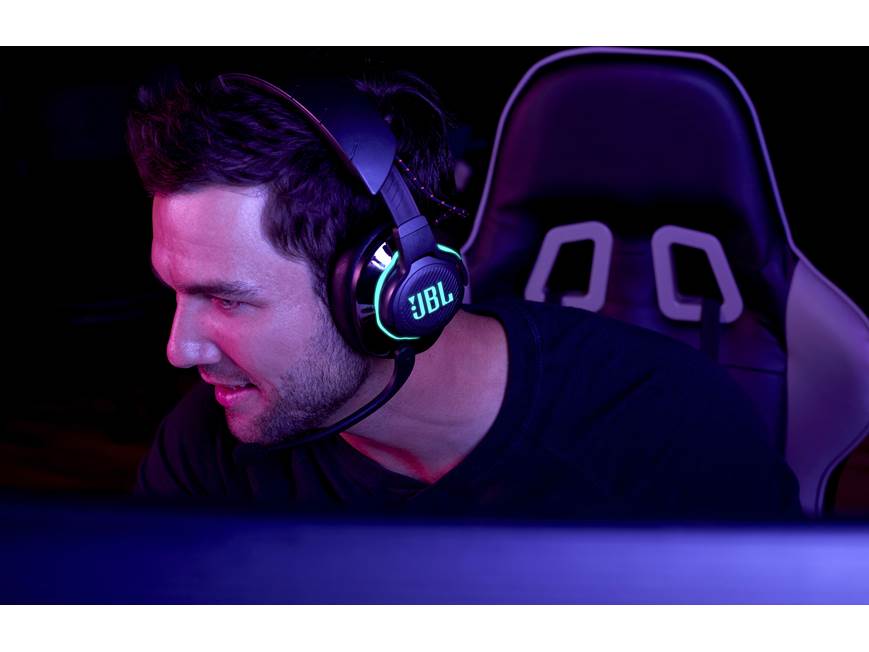 JBL Quantum 810 Wireless noise-canceling gaming headset with