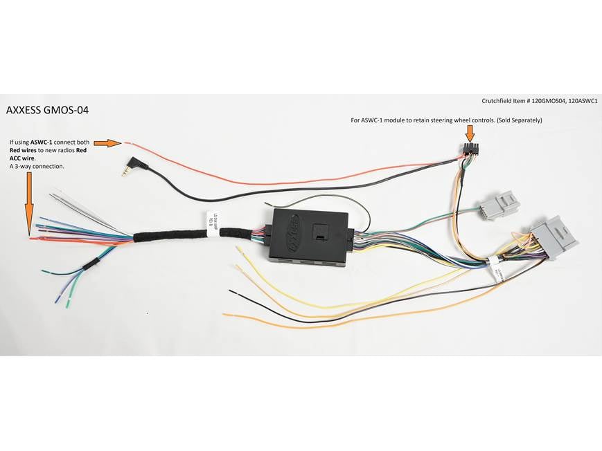Metra GMOS-04 Wiring Interface Connect a new car stereo and retain