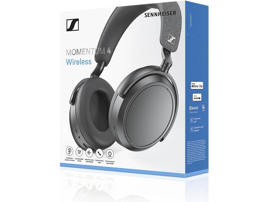 Sennheiser Momentum 4 Wireless (Black) Over-ear noise-canceling