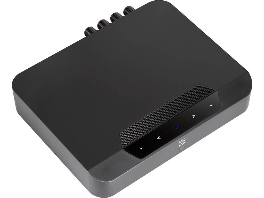 Bluesound POWERNODE Edge (Black) Streaming music player with built