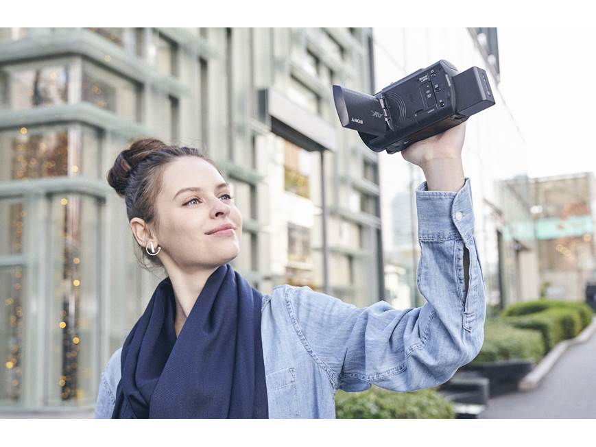 Sony FDR-AX43A Handycam® 4K Ultra HD camcorder with Wi-Fi® and 20X
