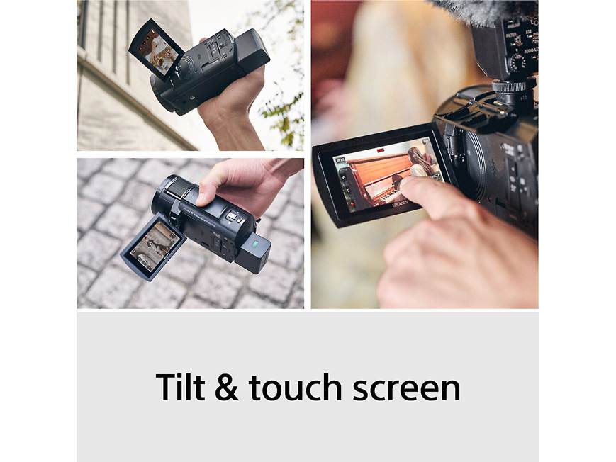 Sony FDR-AX43A Handycam® 4K Ultra HD camcorder with Wi-Fi® and 20X