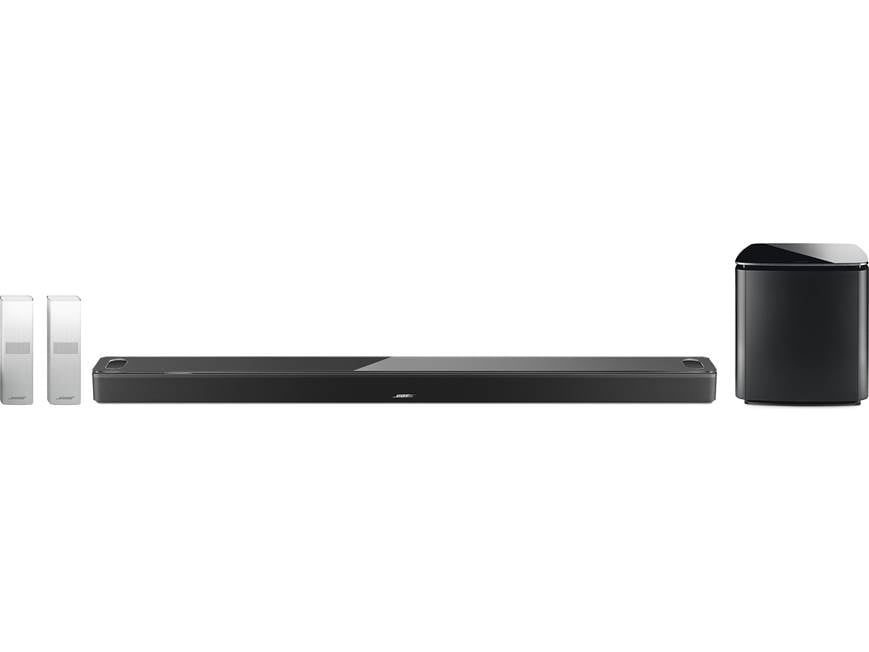 Bose サウンドバースタンドセット Smart Soundbar 900 Bose Smart Soundbar 900 Home Theater Bundle (Black bar/sub, white