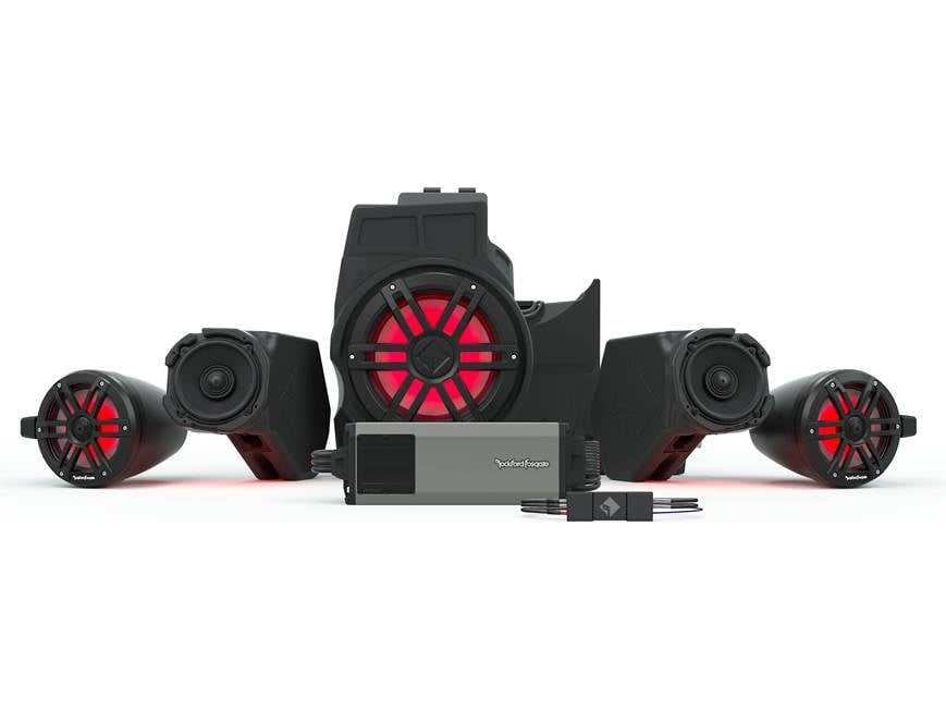 Rockford Fosgate RZR19RCPXP-STG4 Stage 4 audio upgrade kit for