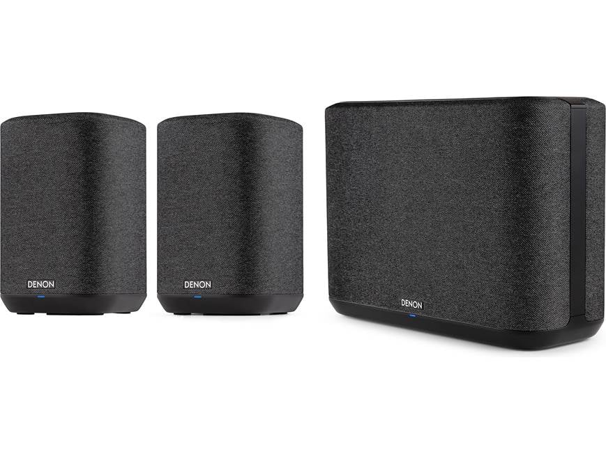 Denon Home 250 (Single) and Home 150 (Pair) (Black) 3 wireless