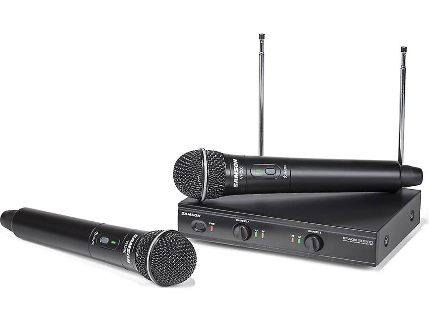 Samson Stage 200 Wireless dual-channel VHF system with 2