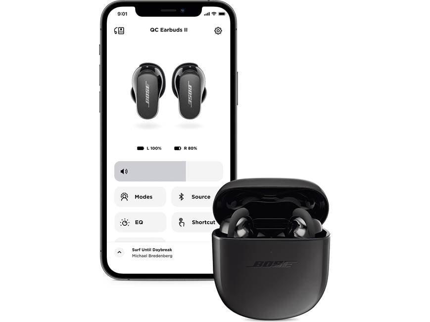 Bose QuietComfort® Earbuds II (Triple Black) True wireless noise