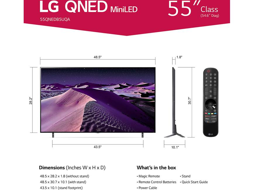 LG 55QNED85UQA 55